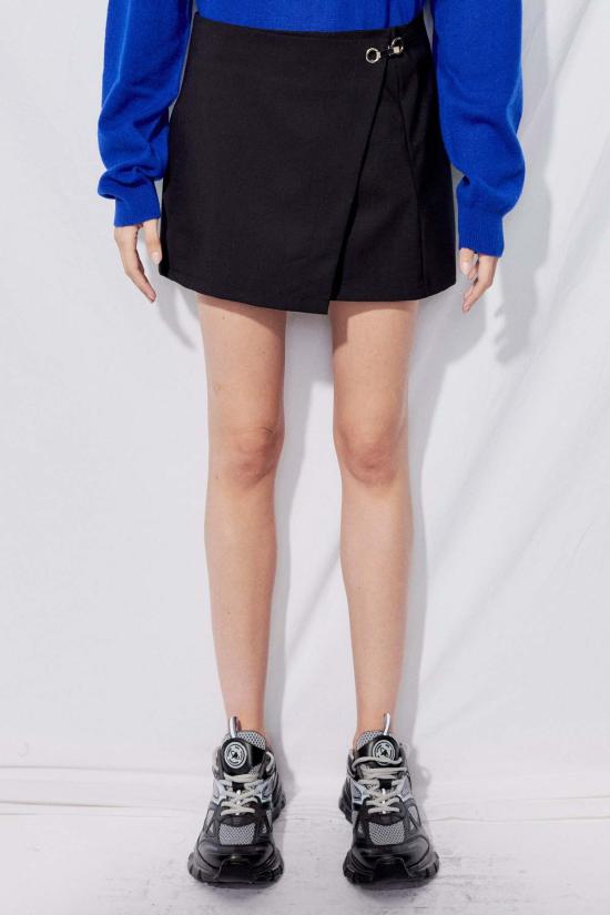  어셈블리 뉴욕 숏 스커트 어셈블리 수팅 미니 스커트 블랙