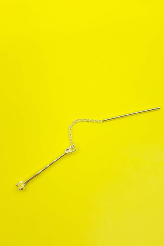  타카히로미야시타 더 솔로이스트 싱글 이어링 다카히로미야시타 솔로이스트. 본 아메리칸  .925 실버