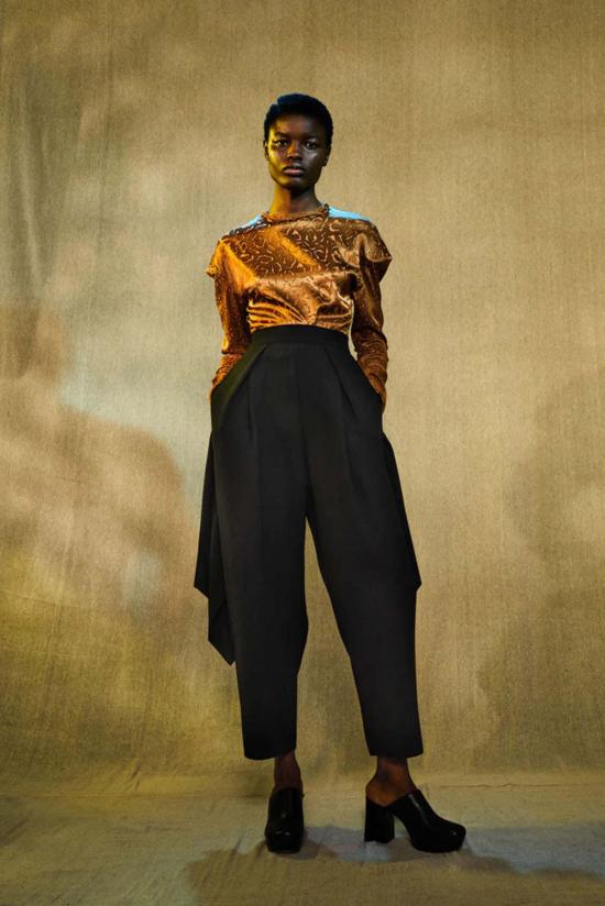  에들린 리 스트레이트 팬츠 에델린 리 델핀 트라우저 - EDELINE LEE