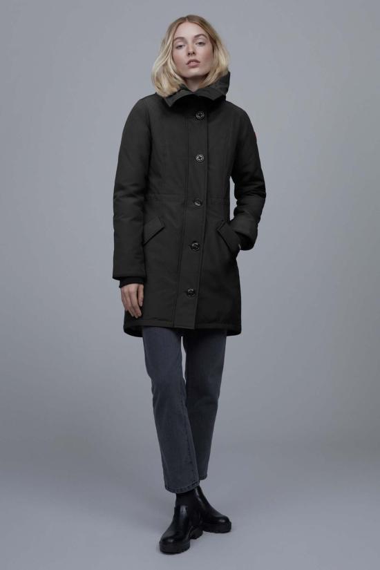  캐나다구스 롱패딩 캐나다 구스 로스클레어 파카 블랙 - CANADA GOOSE