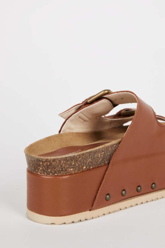  인텐셔널리 블랭크 뮬/슬리퍼 "의도적으로." 쿠퍼 2 플랫폼 - INTENTIONALLY BLANK