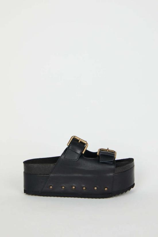  인텐셔널리 블랭크 뮬/슬리퍼 "의도적으로." 쿠퍼 2 플랫폼 - INTENTIONALLY BLANK