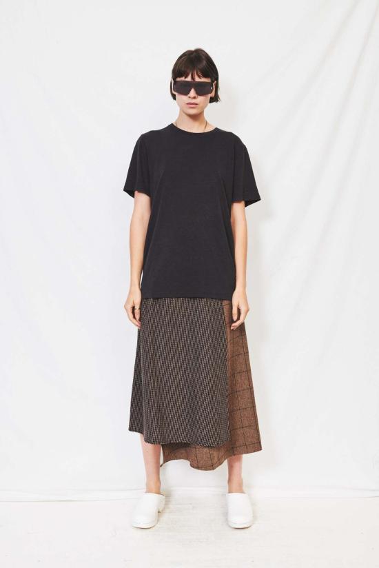  영메이븐 반팔 티셔츠 유니섹스 Jungmaven Hemp Baja 티셔츠 블랙 - JUNGMAVEN