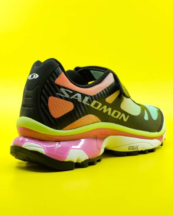  MM6 메종마르지엘라 스니커즈 Mm6 Maison Margiela Salomon X Mm6 Xt Mary J Shoes 진저/일렉트릭 그린/녹아웃 핑크 - MM6 MAISON MARGIELA