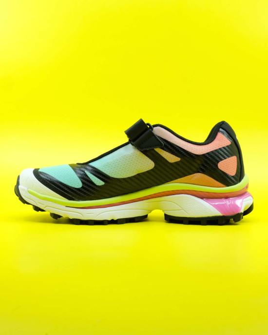  MM6 메종마르지엘라 스니커즈 Mm6 Maison Margiela Salomon X Mm6 Xt Mary J Shoes 진저/일렉트릭 그린/녹아웃 핑크 - MM6 MAISON MARGIELA