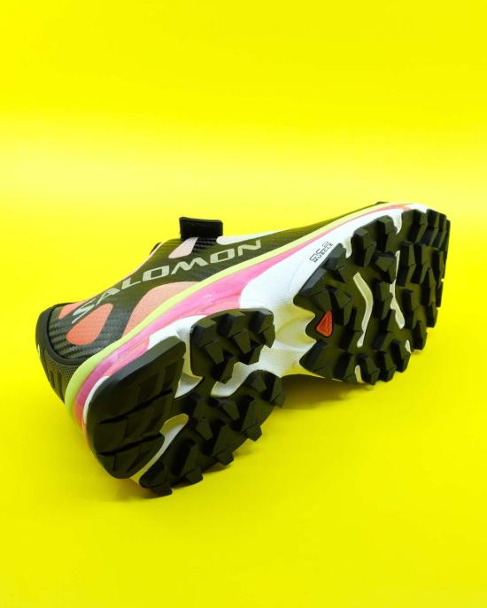  MM6 메종마르지엘라 스니커즈 Mm6 Maison Margiela Salomon X Mm6 Xt Mary J Shoes 진저/일렉트릭 그린/녹아웃 핑크 - MM6 MAISON MARGIELA