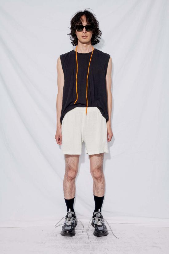  영메이븐 숏팬츠 Jungmaven Hemp Kona Short White - JUNGMAVEN