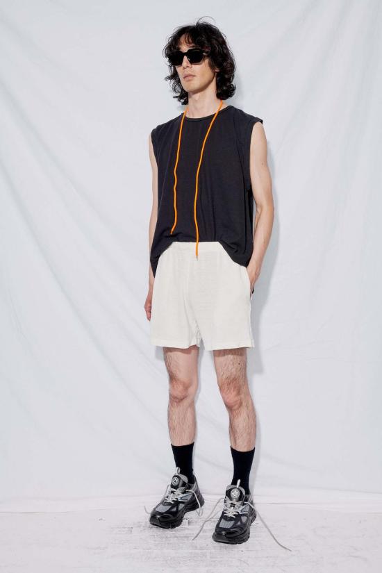  영메이븐 숏팬츠 Jungmaven Hemp Kona Short White - JUNGMAVEN