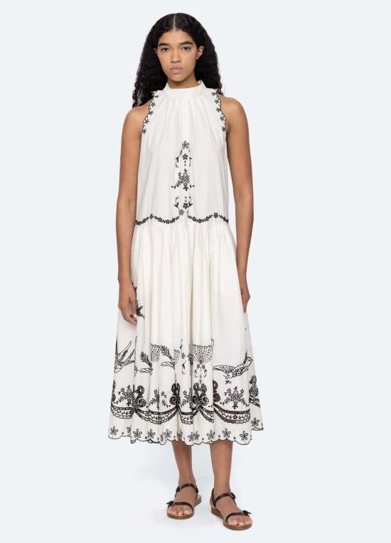  씨뉴욕 롱 원피스 씨 나이 킹즐리 드레스 - SEA NY