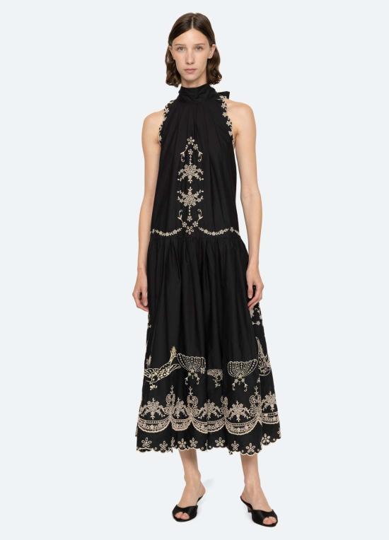  씨뉴욕 롱 원피스 씨 나이 킹즐리 드레스 - SEA NY