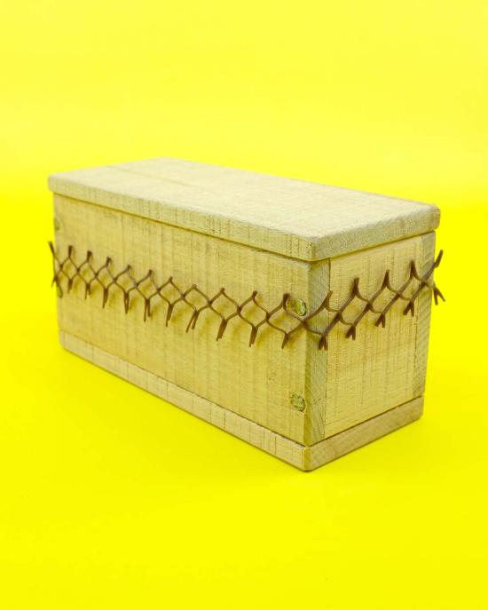  쥐알텐케이 여행용품 Gr10 K 아라미드 원사 랩핑 .925 실버 보우 핀 - GR10K