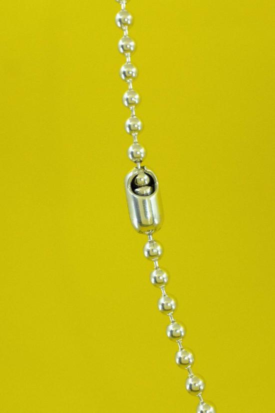  Good Art 네크리스 팝 록 트리플 컷아웃 볼 체인  .925 실버 - OTHER BRANDS