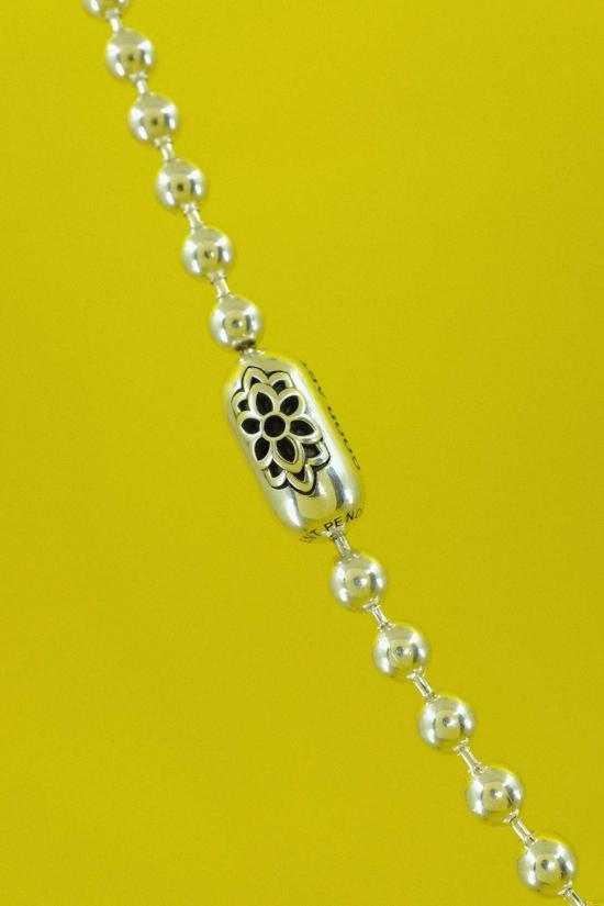  Good Art 네크리스 팝 록 트리플 컷아웃 볼 체인  .925 실버 - OTHER BRANDS