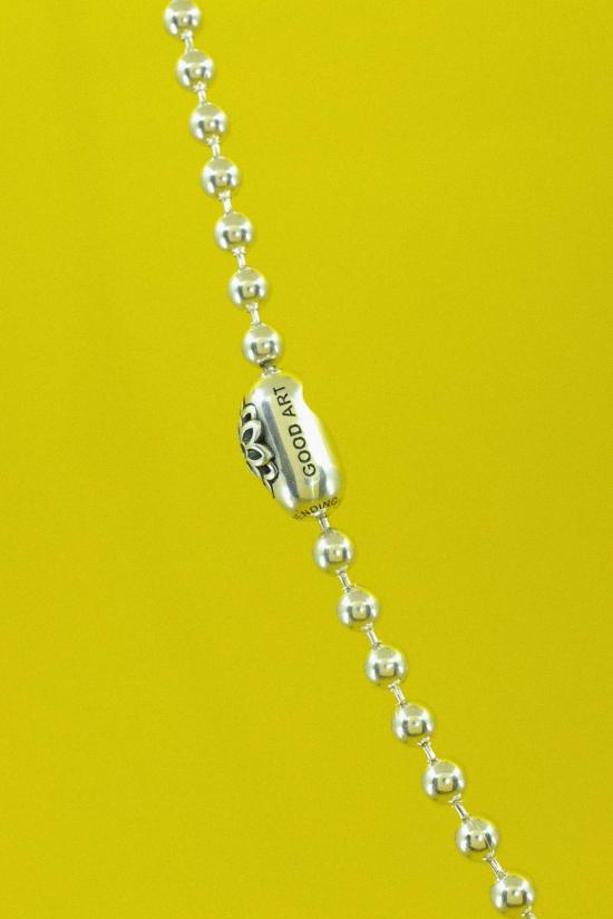  Good Art 네크리스 팝 록 트리플 컷아웃 볼 체인  .925 실버 - OTHER BRANDS