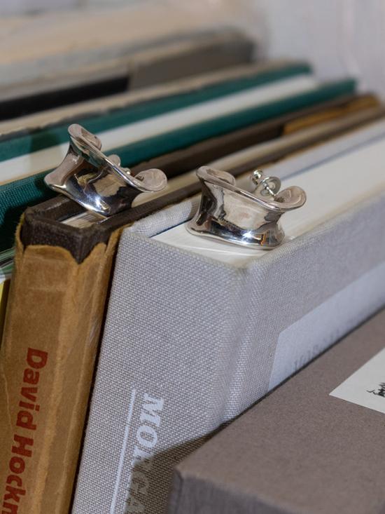  패리스 이어링 파리스 칼라마리 후프 실버 - FARIS