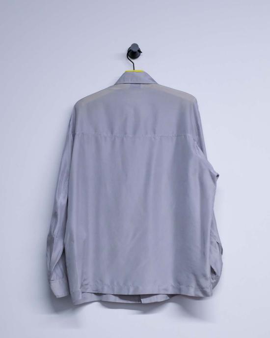  르메르 긴팔 셔츠 실크 파자마  클라우디 그레이 - LEMAIRE