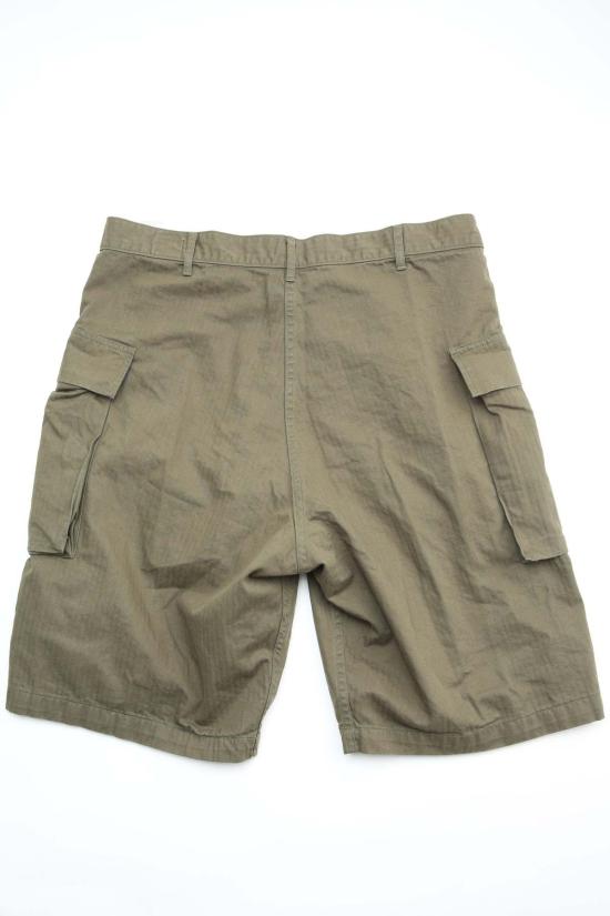  오어슬로우 숏팬츠 Orslow U S Army 2포켓 카고 반바지 아미 그린 - ORSLOW