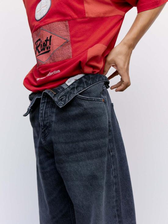  마틴로즈 데님 팬츠 마틴 로즈 오픈 플라이 진 블랙 워시드 - MARTINE ROSE