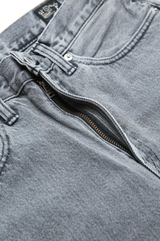  오어슬로우 데님 팬츠 오슬로우 107 아이비핏 슬림진 블랙 데님 블리치 - ORSLOW