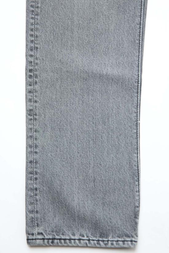  오어슬로우 데님 팬츠 오슬로우 107 아이비핏 슬림진 블랙 데님 블리치 - ORSLOW