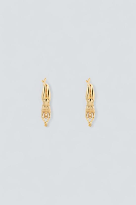  Paola Vilas 이어링 Eugnia 솔 귀걸이 18K 골드 버메일