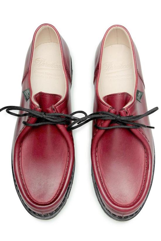  파라부트 부츠 여성용 마이클 / 그리프 이 누아르 리스 루즈 - PARABOOT