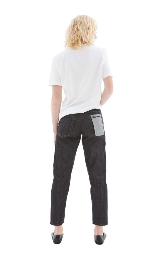  질샌더 데님 팬츠 질 샌더 02 트위스트 진 다크 블루 - JIL SANDER