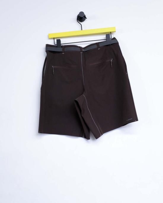  새티스파이 숏팬츠 Satisfy Running Peach Shell Standard Climb 반바지 브라운 - SATISFY