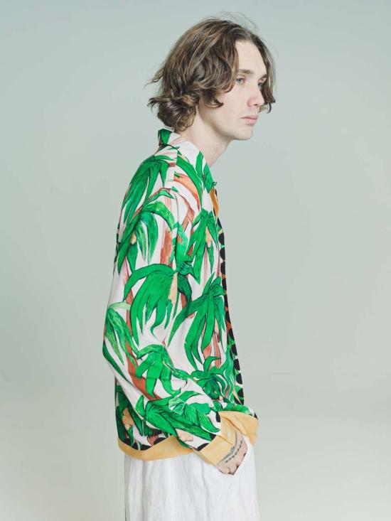  엔드리스 조이 긴팔 셔츠 에크루 비스코스 팔마 롱슬리브 - ENDLESS JOY