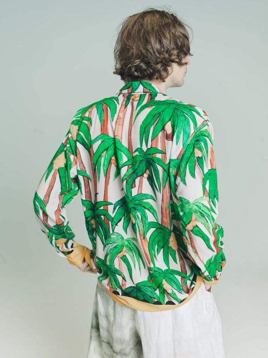  엔드리스 조이 긴팔 셔츠 에크루 비스코스 팔마 롱슬리브 - ENDLESS JOY