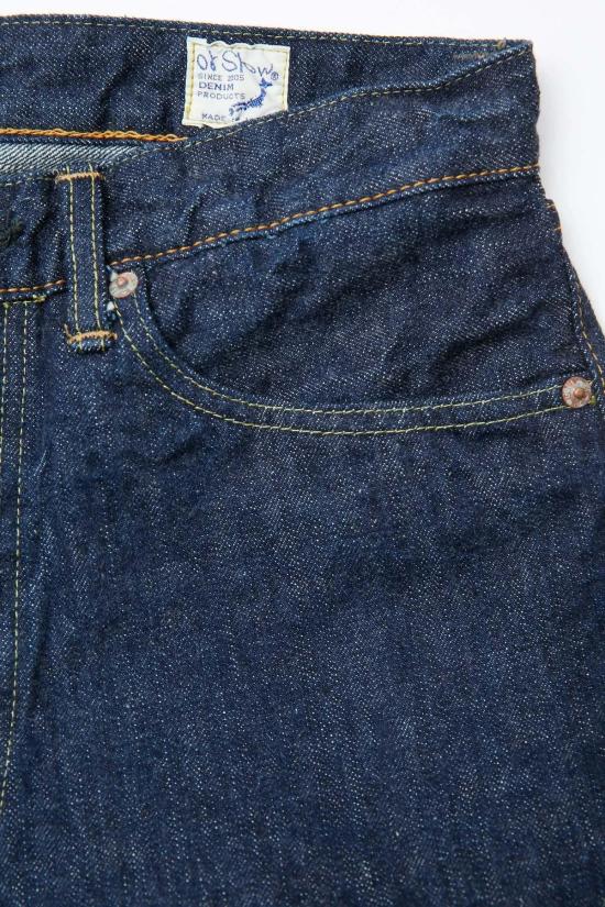  오어슬로우 데님 팬츠 오슬로우 107 아이비핏 슬림진 원워시 - ORSLOW