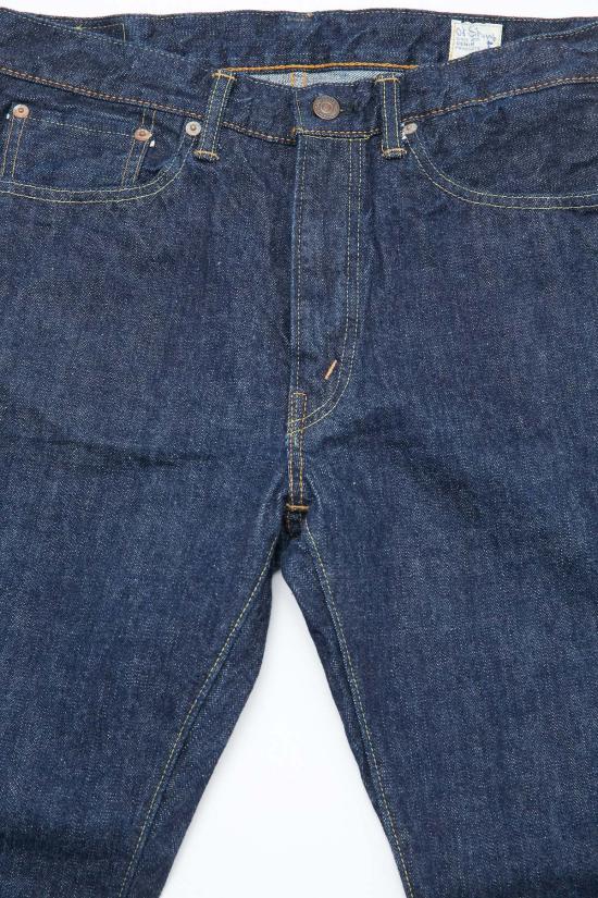  오어슬로우 데님 팬츠 오슬로우 107 아이비핏 슬림진 원워시 - ORSLOW