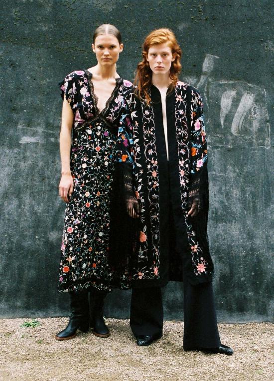  씨뉴욕 롱 원피스 Sea Ny 프리실라 V넥 드레스