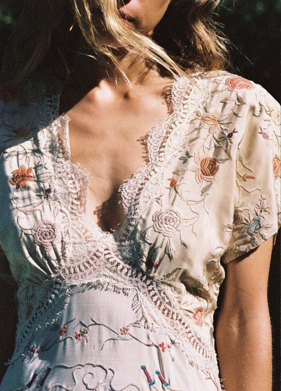  씨뉴욕 롱 원피스 Sea Ny 프리실라 V넥 드레스 - SEA NY