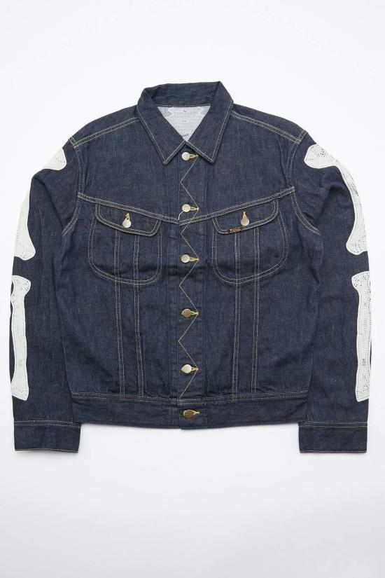  캐피탈 데님 자켓 Kapital 11.5온스 데님 멕시칸 턱시도 웨스턴 인디고 - KAPITAL