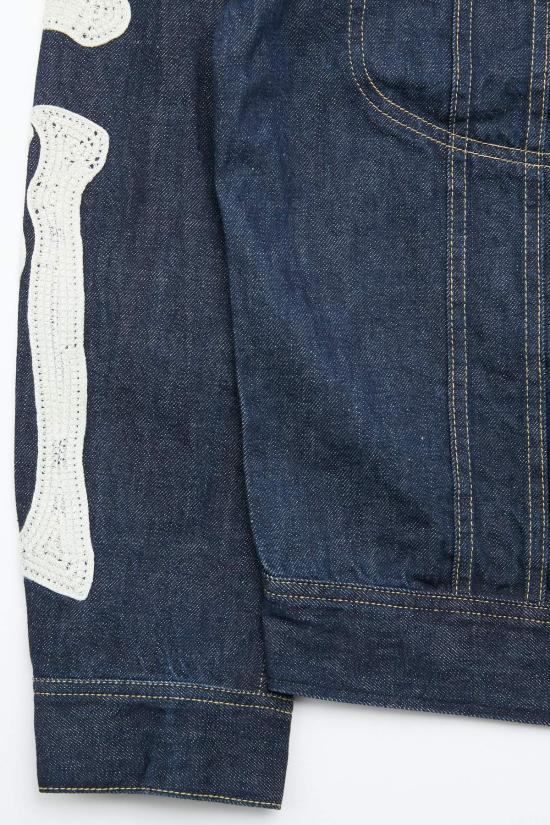  캐피탈 데님 자켓 Kapital 11.5온스 데님 멕시칸 턱시도 웨스턴 인디고 - KAPITAL