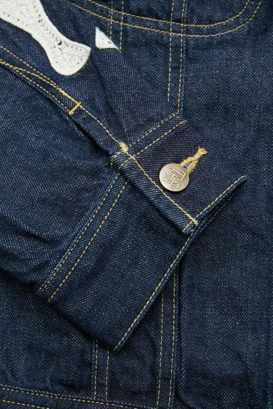  캐피탈 데님 자켓 Kapital 11.5온스 데님 멕시칸 턱시도 웨스턴 인디고 - KAPITAL