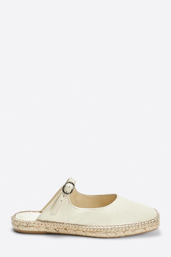  인텐셔널리 블랭크 뮬/슬리퍼 "의도적으로." 슬립온 에스파드릴 보고서 - INTENTIONALLY BLANK