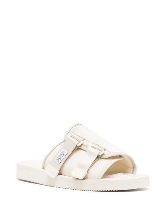  수이코크 뮬/슬리퍼 카우 캡 샌들 초크 - SUICOKE