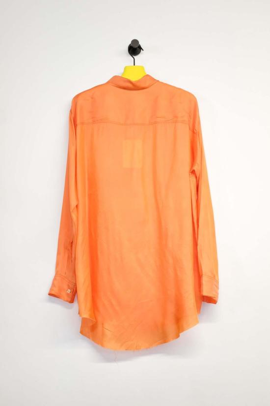  에드워드 커밍 긴팔 셔츠 라이닝 이지 포켓  오렌지 - EDWARD CUMING