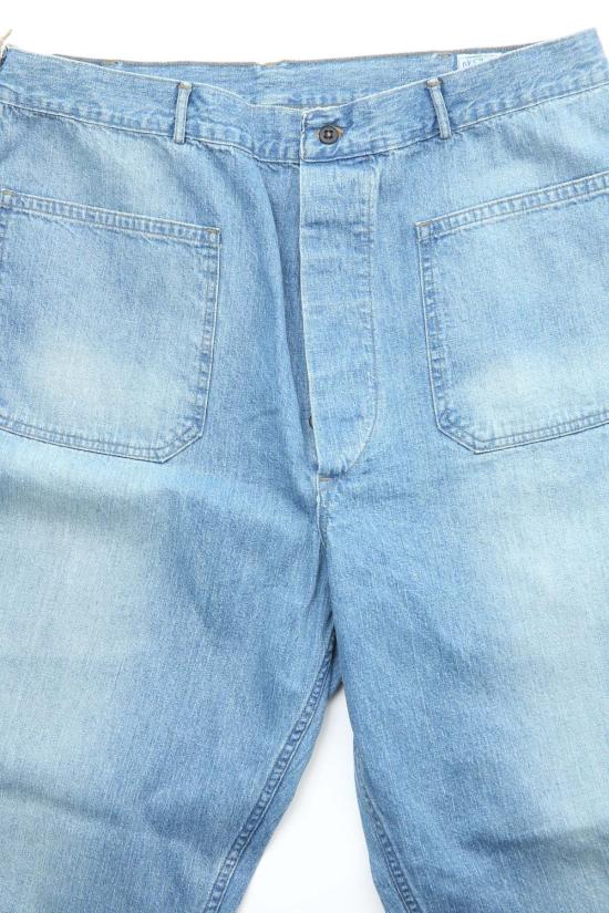  오어슬로우 데님 숏팬츠 Orslow 데님 세일러 팬츠 데님 중고 - ORSLOW