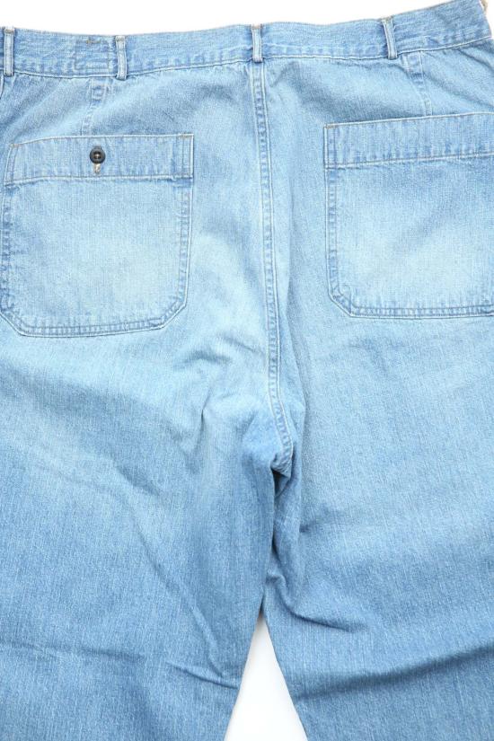  오어슬로우 데님 숏팬츠 Orslow 데님 세일러 팬츠 데님 중고 - ORSLOW