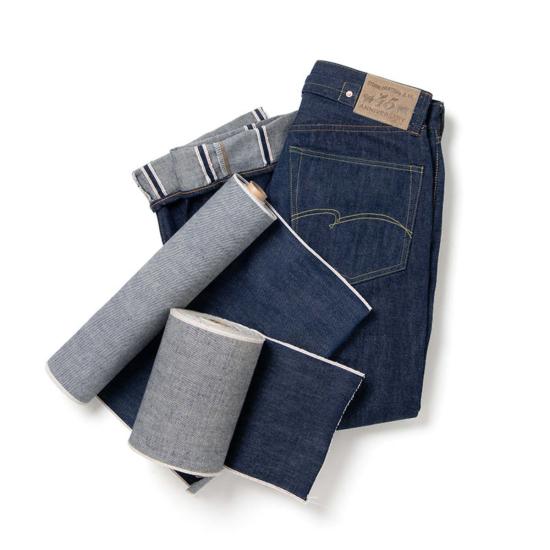  스튜디오 다치산 데님 팬츠 Studio D'artisan Three Selvedge 45주년 기념 원워시 진 인디고 - STUDIO D'ARTISAN