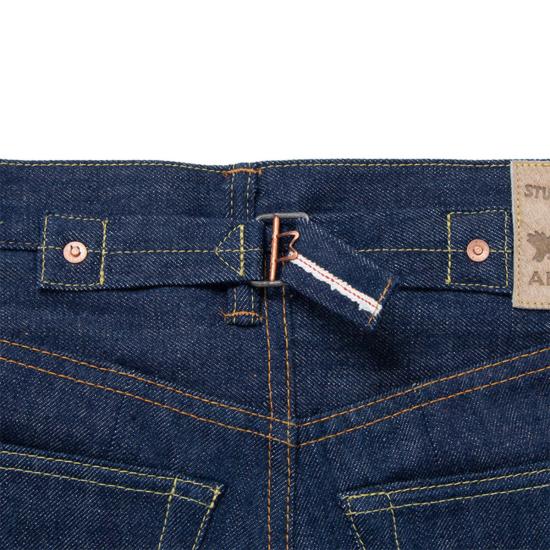  스튜디오 다치산 데님 팬츠 Studio D'artisan Three Selvedge 45주년 기념 원워시 진 인디고 - STUDIO D'ARTISAN