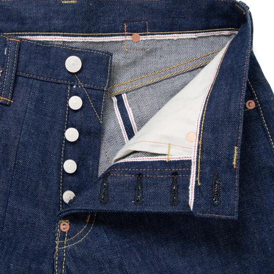  스튜디오 다치산 데님 팬츠 Studio D'artisan Three Selvedge 45주년 기념 원워시 진 인디고 - STUDIO D'ARTISAN