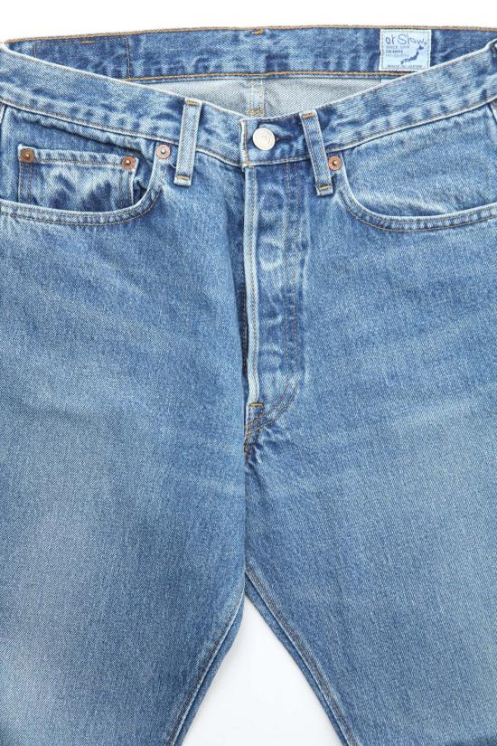  오어슬로우 데님 팬츠 Or Slow 105 90년대 남성용 스탠다드 핏 데님 중고 - ORSLOW