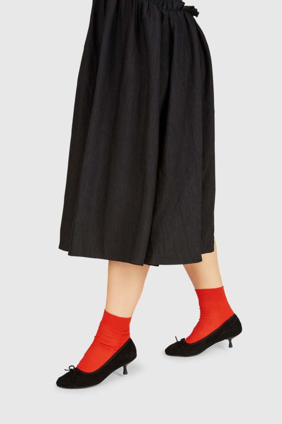  인텐셔널리 블랭크 힐/펌프스 "의도적으로." 비나 스웨이드 키튼 힐 메를로/블랙