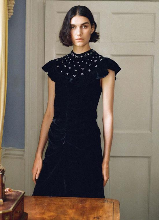  씨뉴욕 롱 원피스 씨 나이 캐릴 드레스 - SEA NY