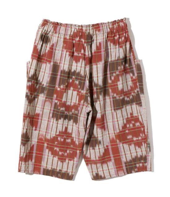  사우스투웨스트에잇 숏팬츠 South2 West8 Ikat / Fine Pattern Army String Short Brick/Beige - SOUTH2 WEST8