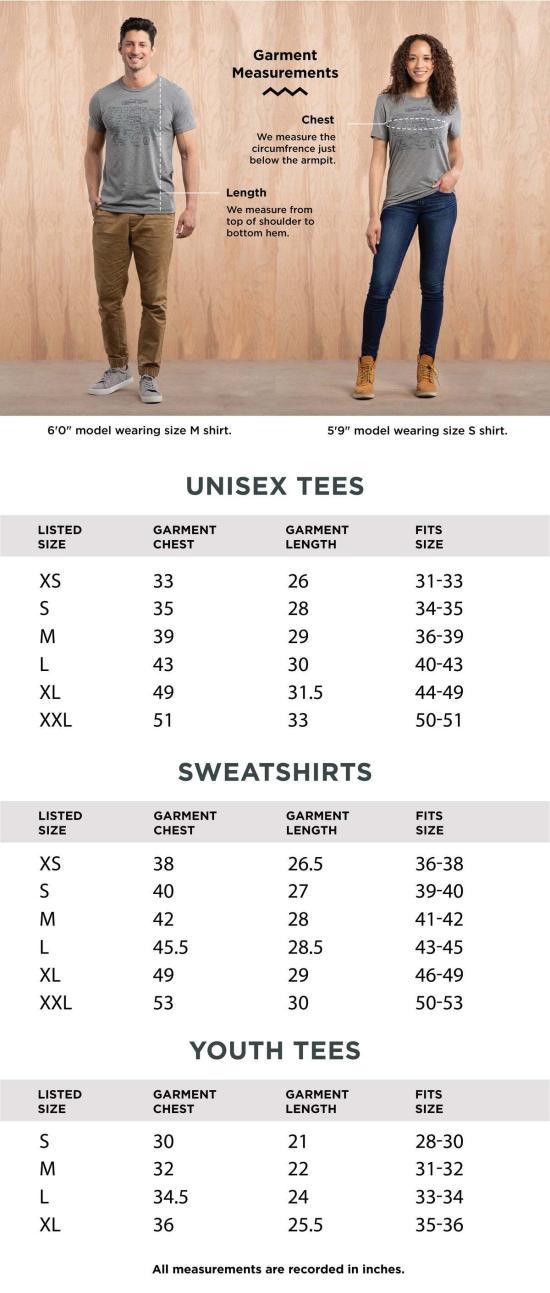  더 랜드마크 프로젝트 반팔 티셔츠 랜드마크 프로젝트 국립공원 지도 티 스모크 그레이 - THE LANDMARK PROJECT